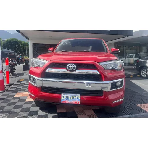 Toyota 4Runner Limited 2016 Rojo Caracas