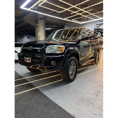 Toyota Sequoia 2008 Negro Caracas
