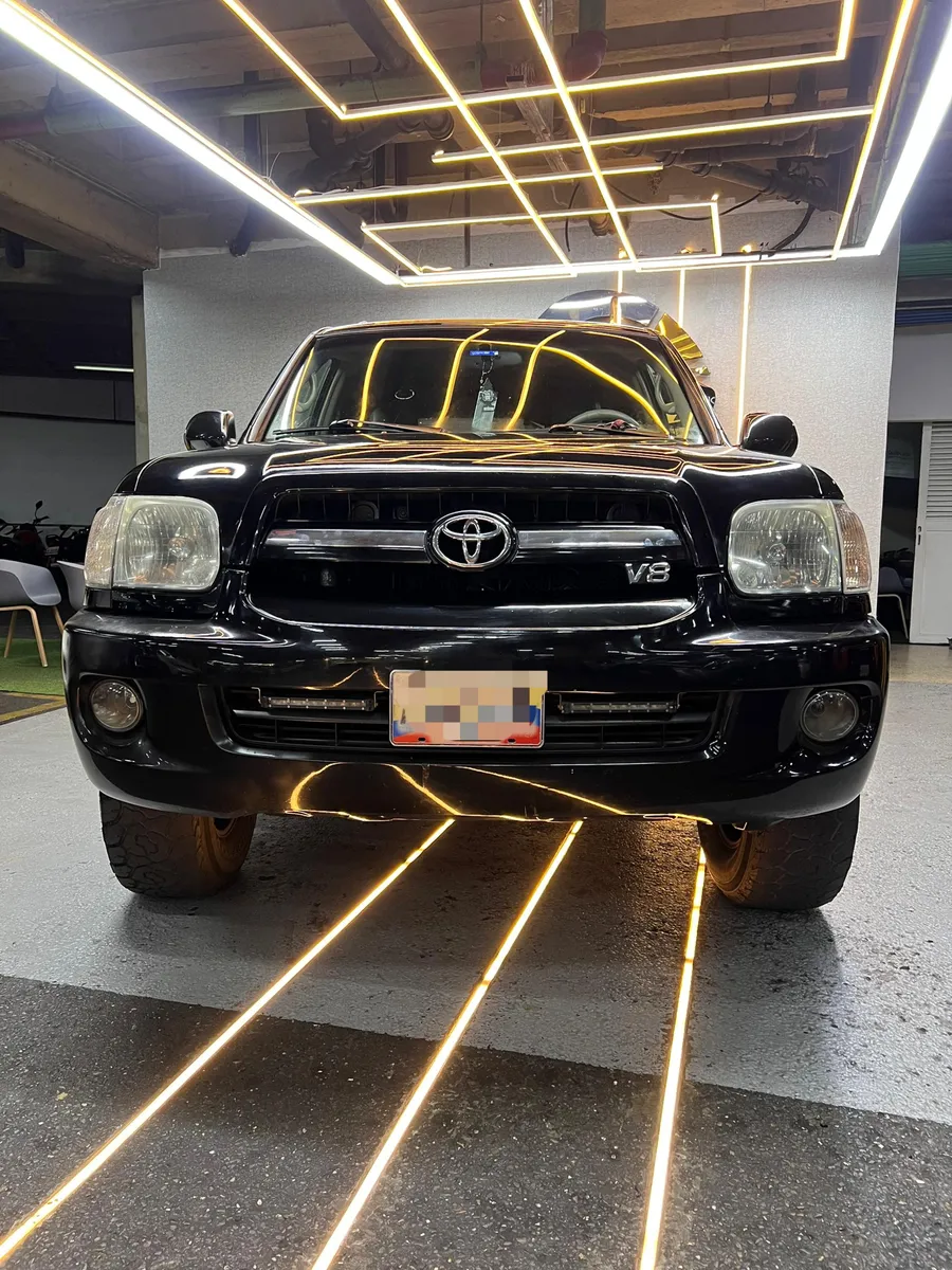 Toyota Sequoia 2008 Negro Caracas