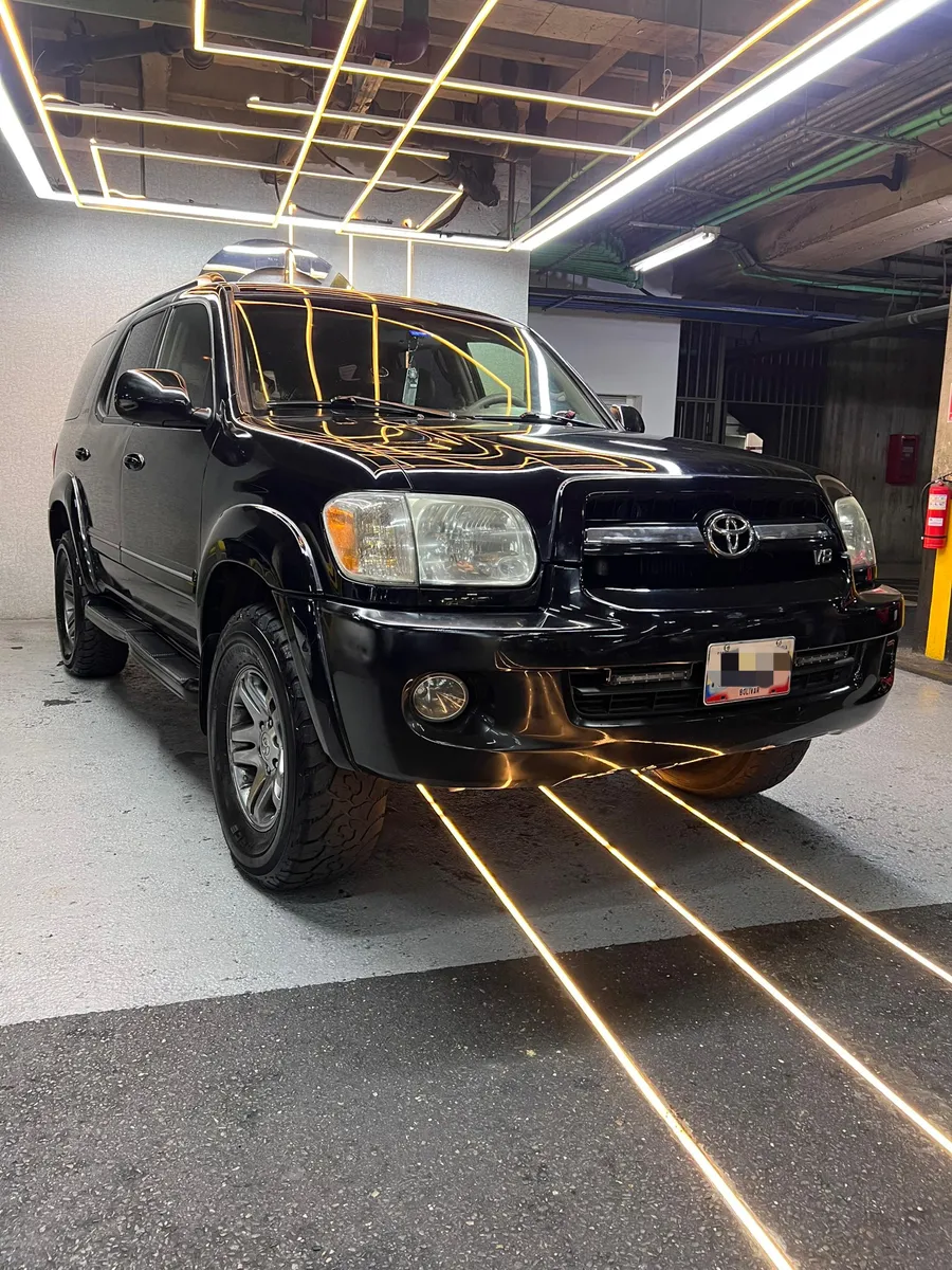 Toyota Sequoia 2008 Negro Caracas