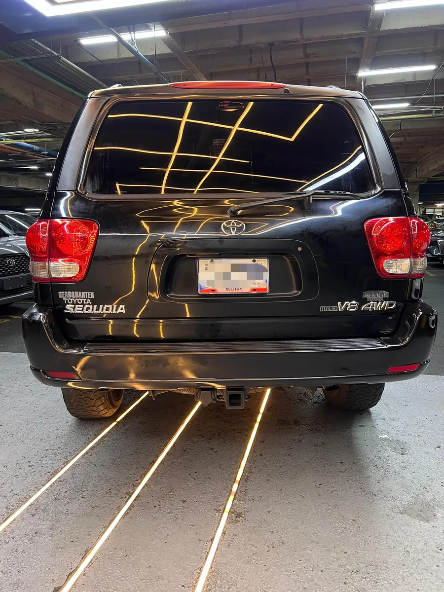 Toyota Sequoia 2008 Negro Caracas