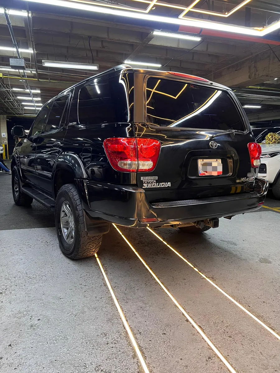 Toyota Sequoia 2008 Negro Caracas