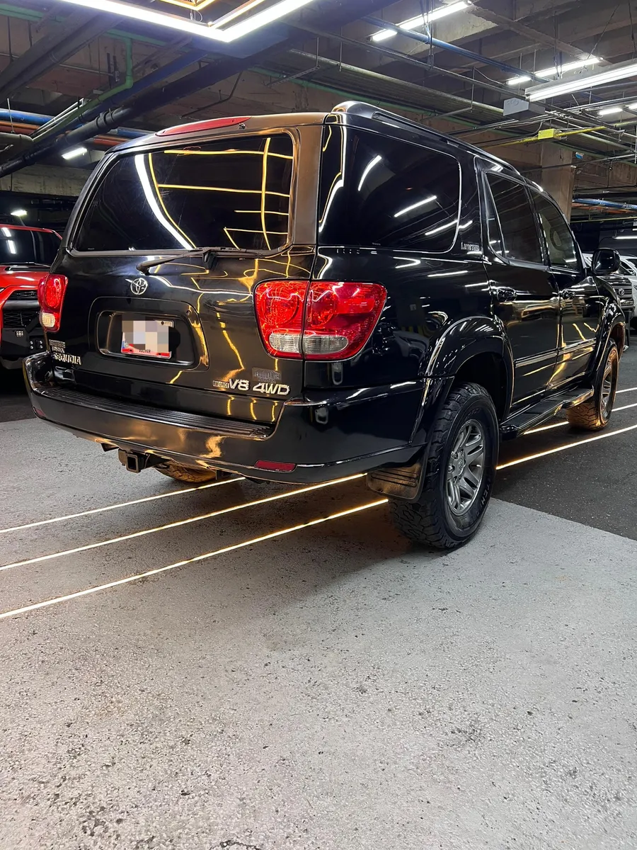 Toyota Sequoia 2008 Negro Caracas