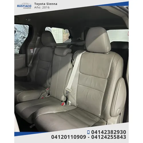 Toyota Sienna 2016 Blanco Caracas
