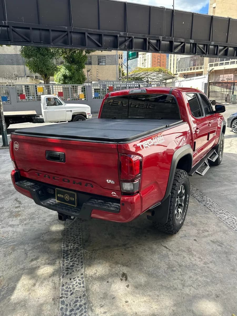 Toyota Tacoma Trd Pro Roja Modelo 2018