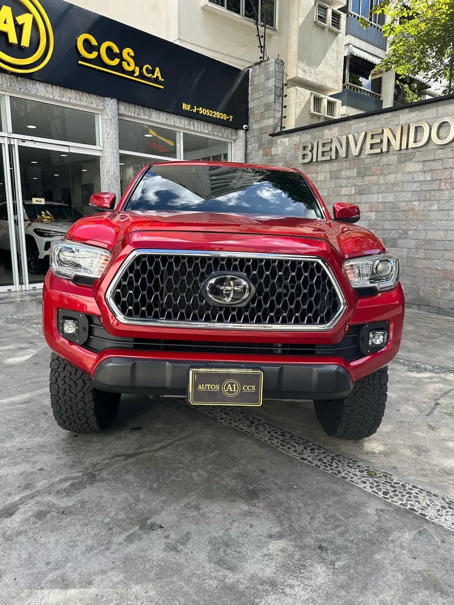 Toyota Tacoma Trd Pro Roja Modelo 2018