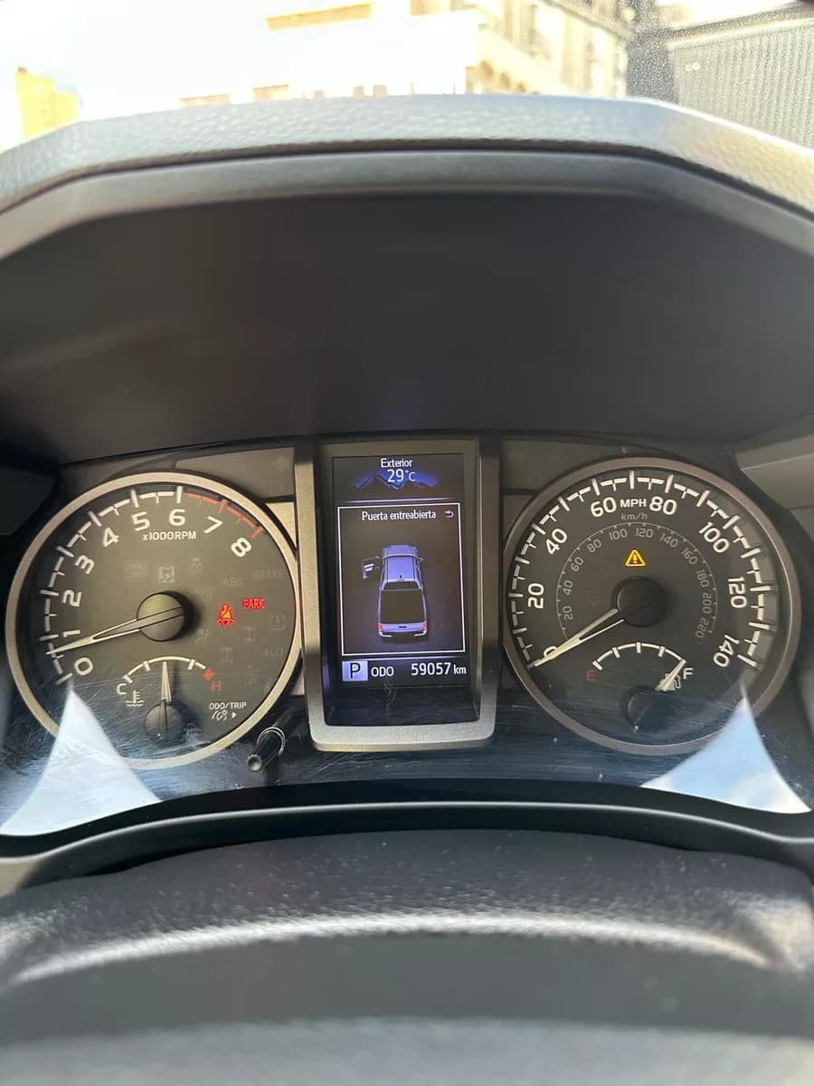 Toyota Tacoma Trd Pro Roja Modelo 2018