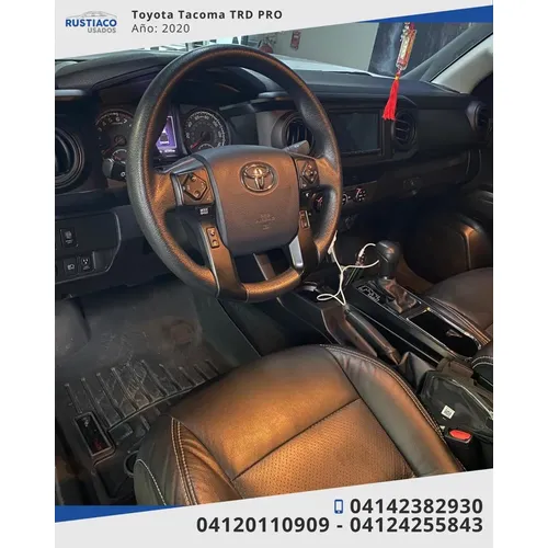 Toyota Tacoma TRD PRO 2020 Blanco Caracas