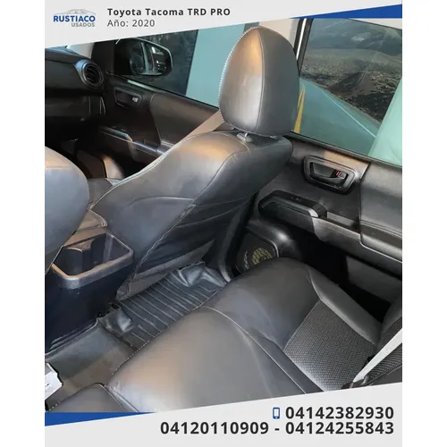Toyota Tacoma TRD PRO 2020 Blanco Caracas