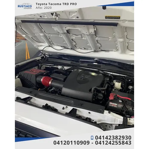 Toyota Tacoma TRD PRO 2020 Blanco Caracas