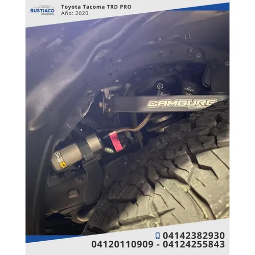 Toyota Tacoma TRD PRO 2020 Blanco Caracas