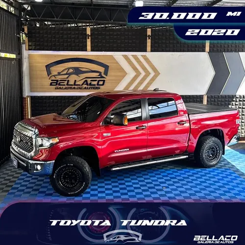 Toyota Tundra 2020 Rojo Caracas