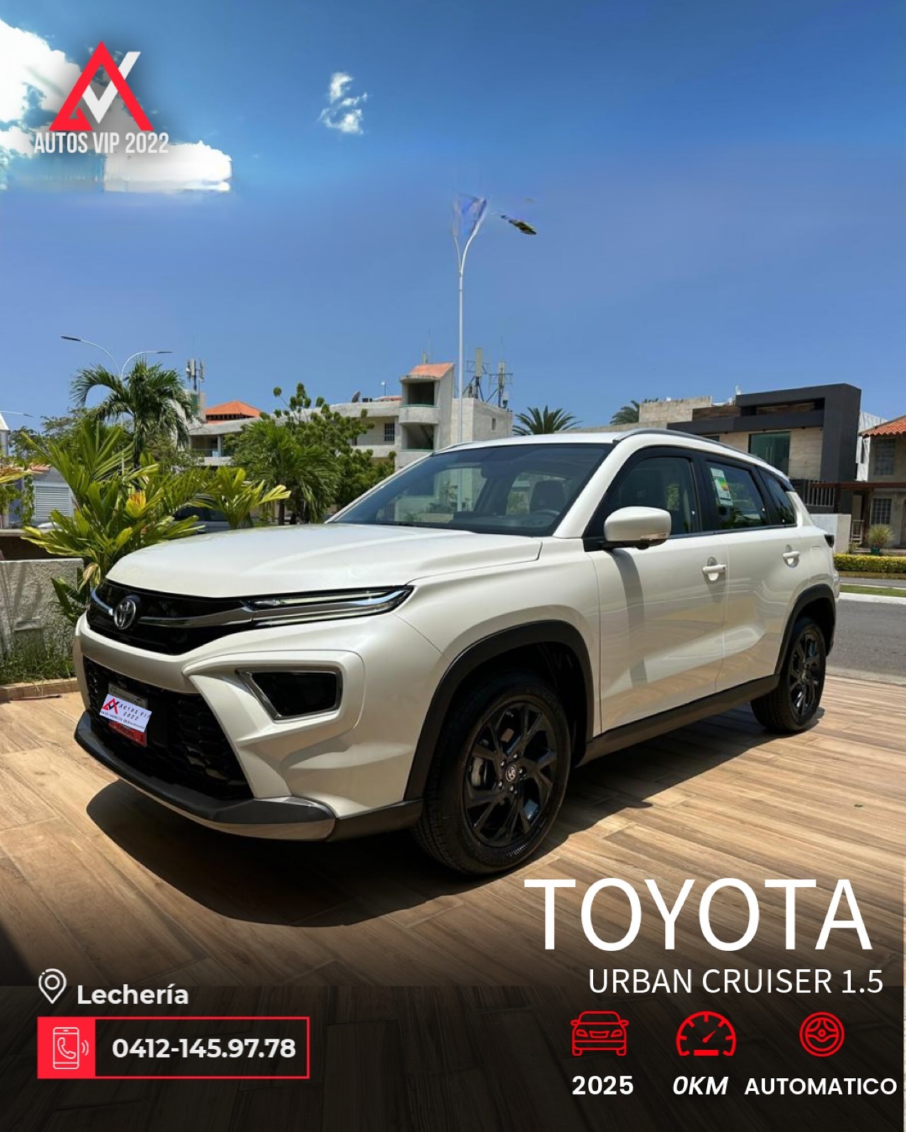 Toyota Urban Cruiser 2025 Blanco Lechería