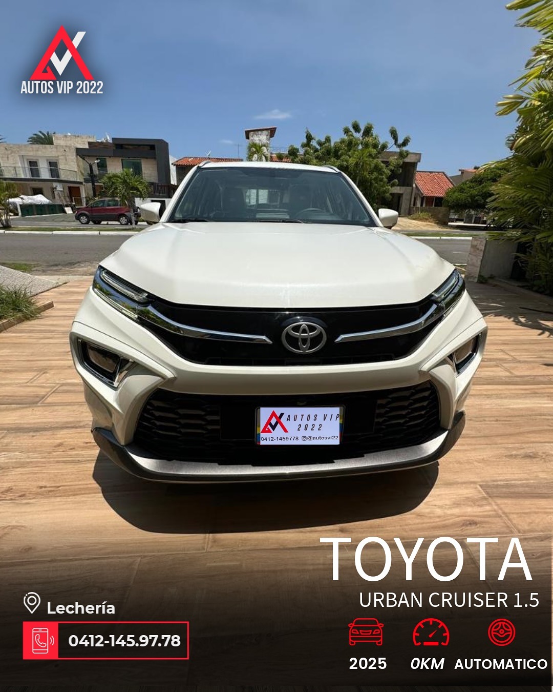 Toyota Urban Cruiser 2025 Blanco Lechería