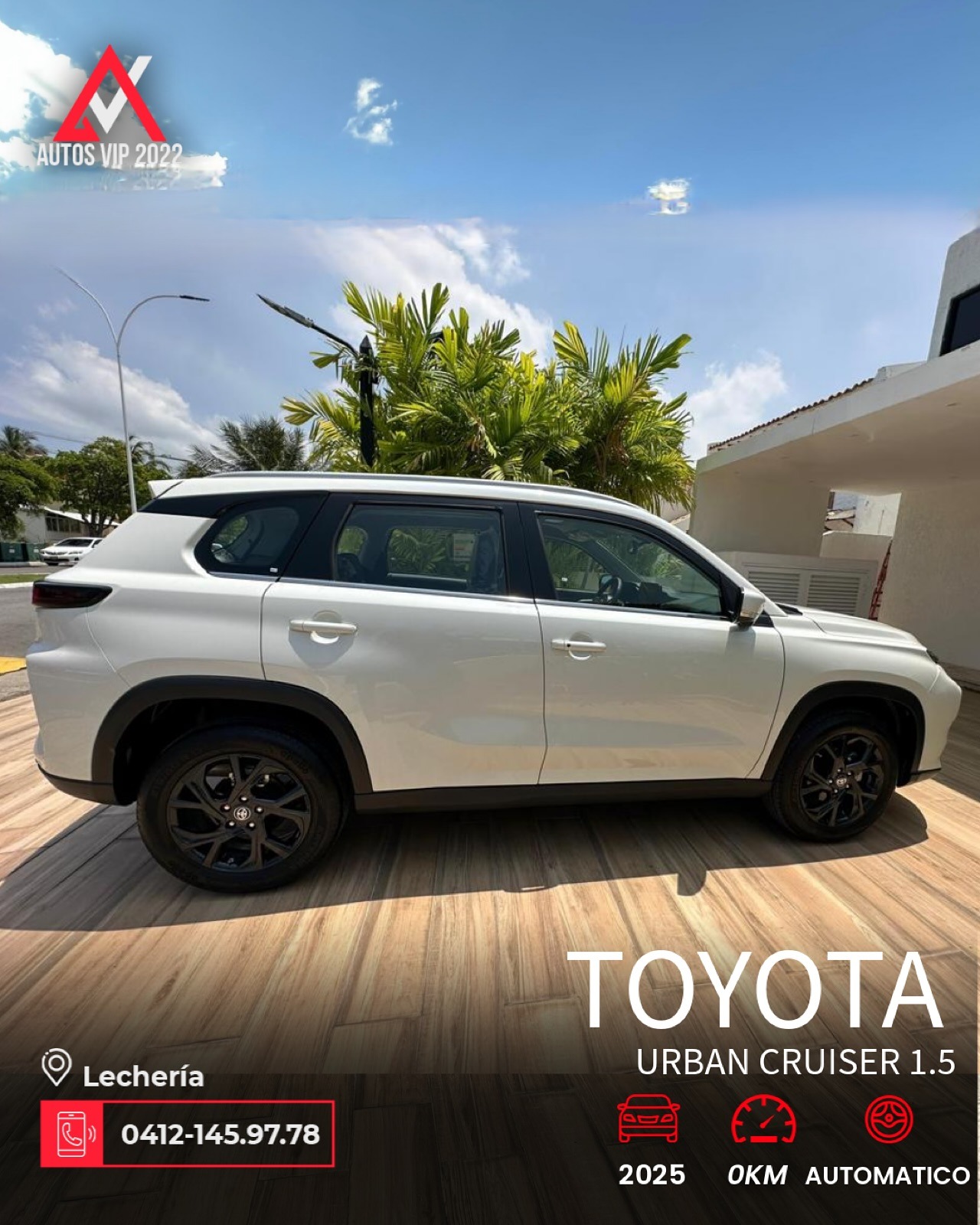 Toyota Urban Cruiser 2025 Blanco Lechería
