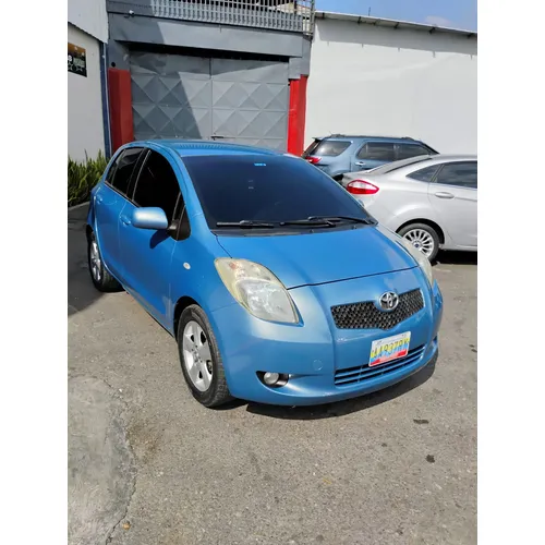 Toyota Yaris 2007 Azul Girardot