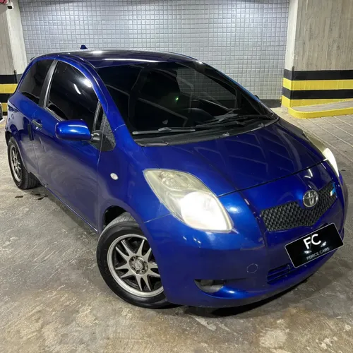 Toyota Yaris 2007 Azul Caracas