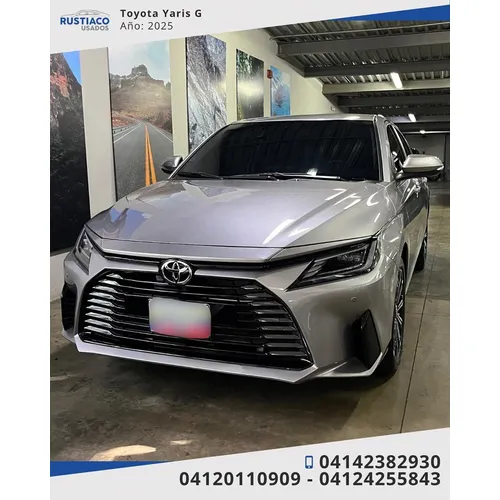 Toyota Yaris G 2025 Plateado Caracas