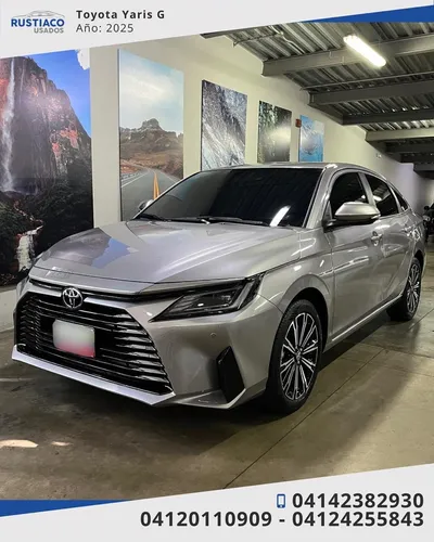 Toyota Yaris G 2025 Plateado Caracas
