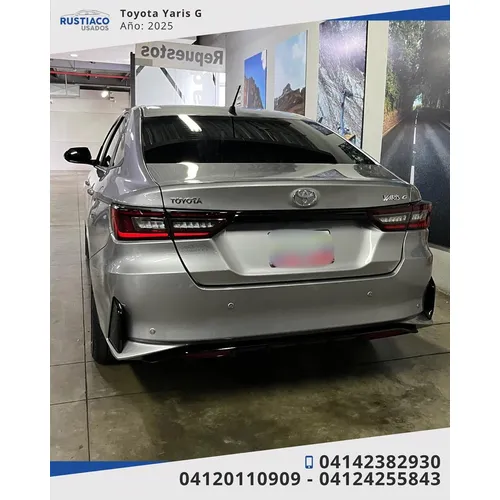 Toyota Yaris G 2025 Plateado Caracas