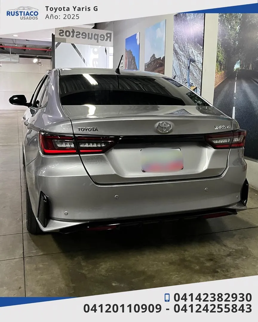 Toyota Yaris G 2025 Plateado Caracas