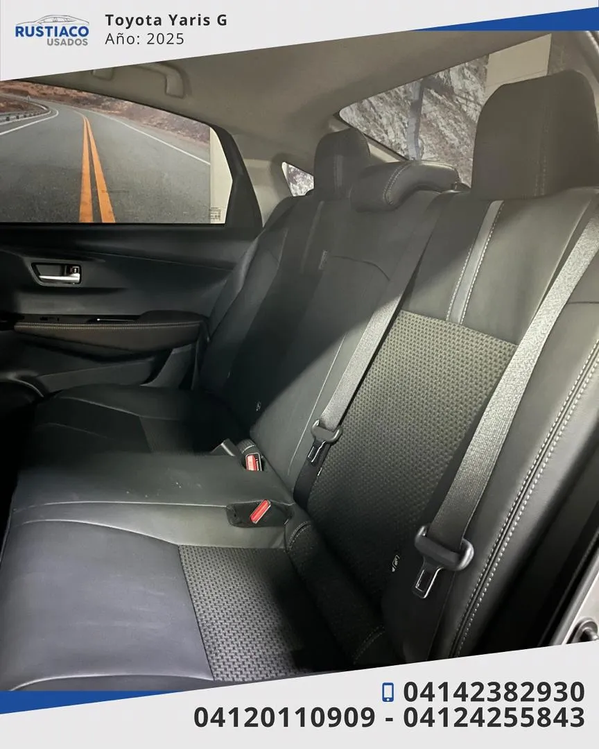 Toyota Yaris G 2025 Plateado Caracas