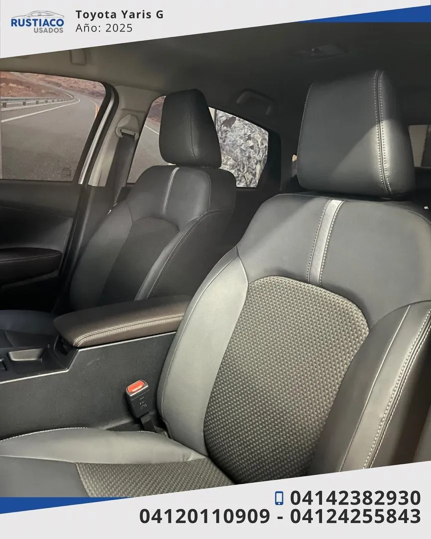 Toyota Yaris G 2025 Plateado Caracas