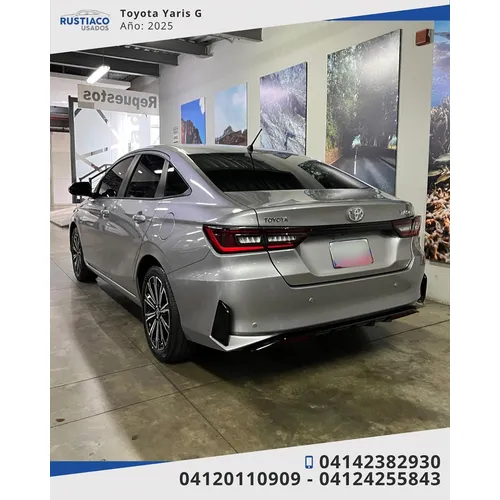 Toyota Yaris G 2025 Plateado Caracas