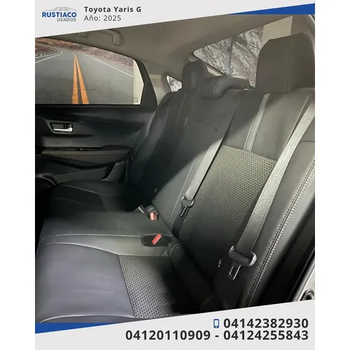 Toyota Yaris G 2025 Plateado Caracas