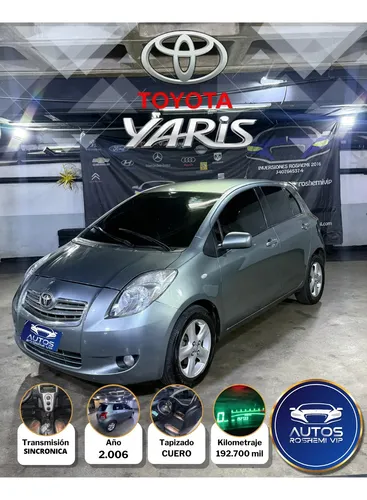 Toyota Yaris 2006 Plateado Caracas