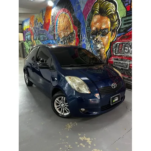 Toyota Yaris 2007 Azul Caracas