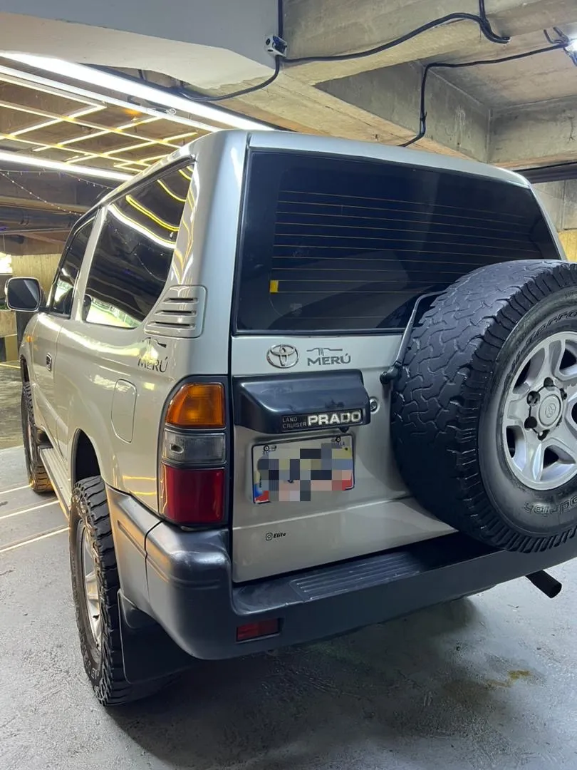 Toyota Prado Meru 2008 Plateado Caracas