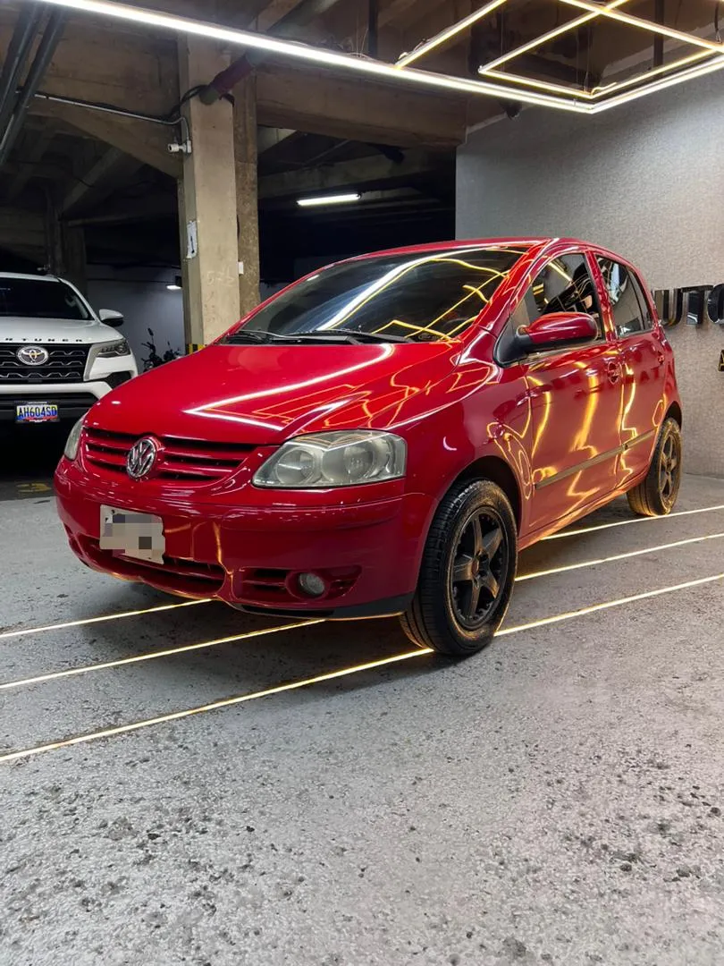 Volkswagen Fox 2008 Rojo Caracas