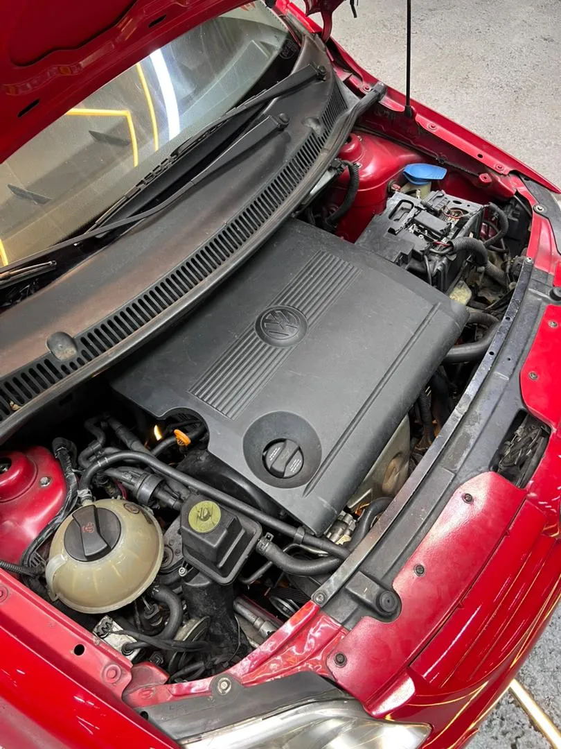 Volkswagen Fox 2008 hatchback rojo12