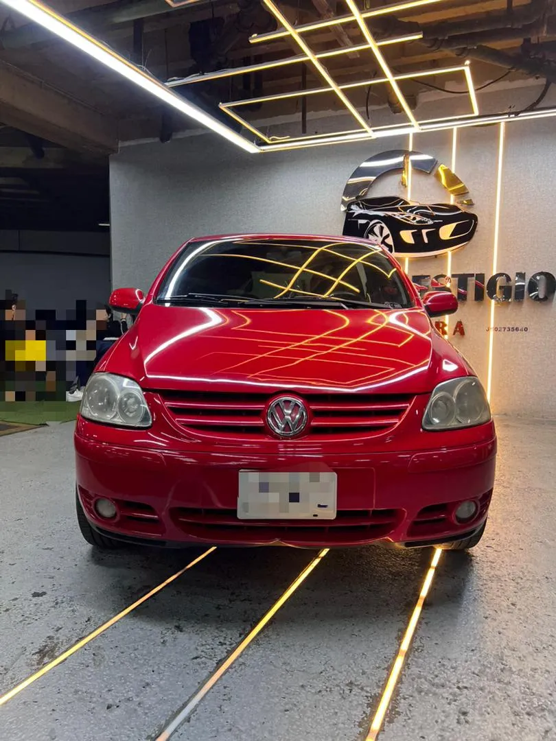 Volkswagen Fox 2008 Rojo Caracas