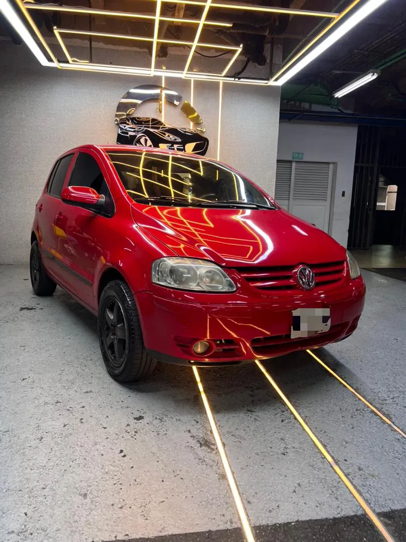 Volkswagen Fox 2008 Rojo Caracas