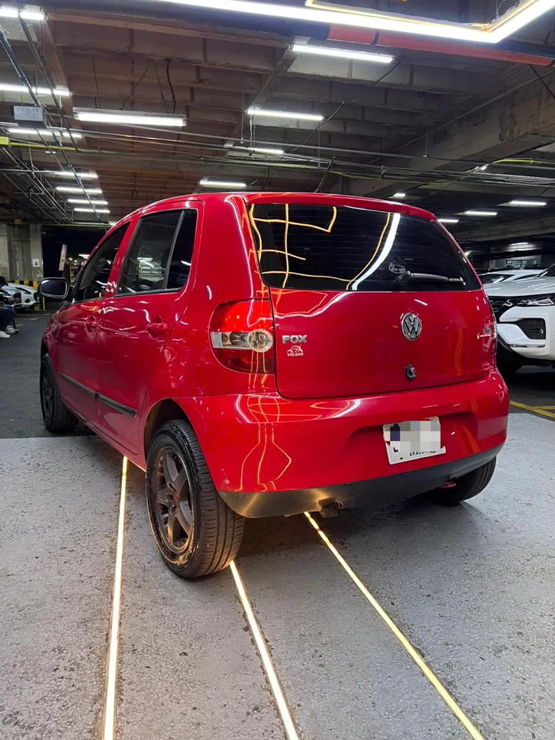 Volkswagen Fox 2008 Rojo Caracas