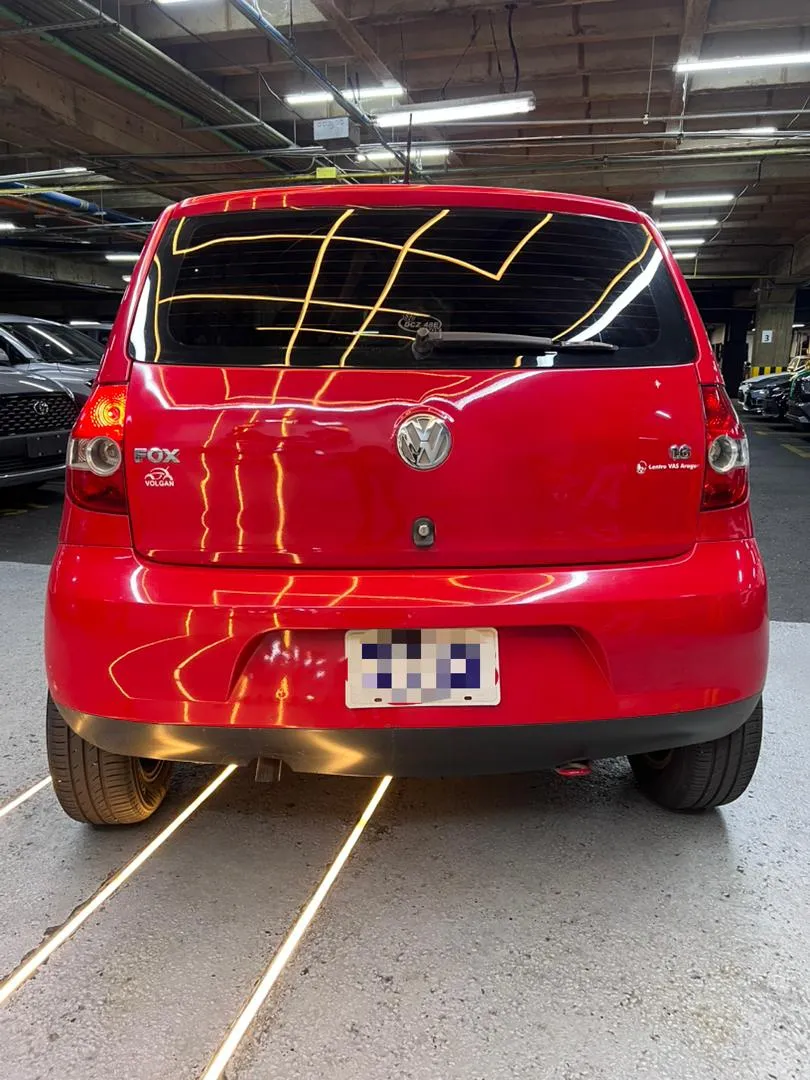 Volkswagen Fox 2008 Rojo Caracas