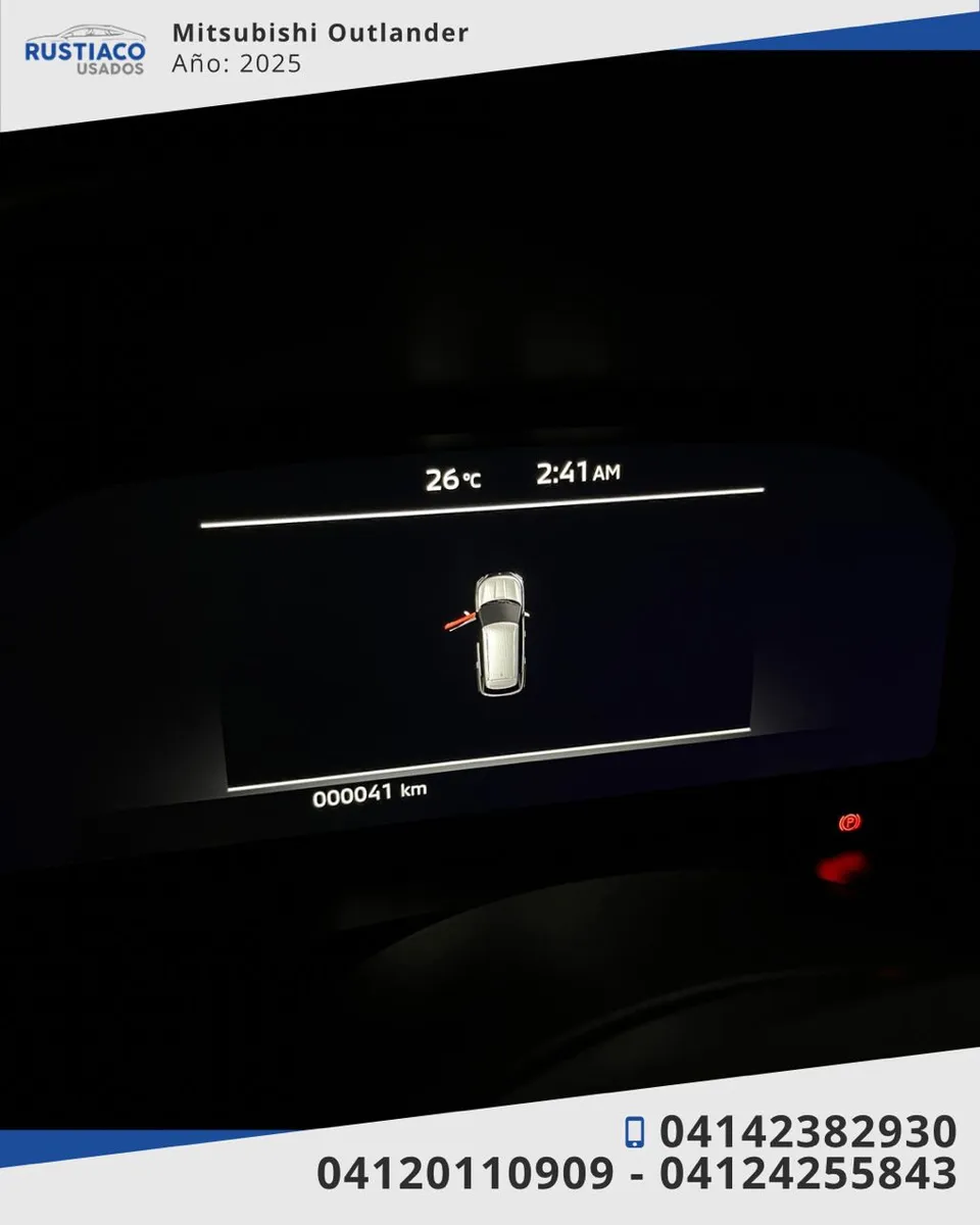 camioneta 2025 Mitsubishi Outlander negro8