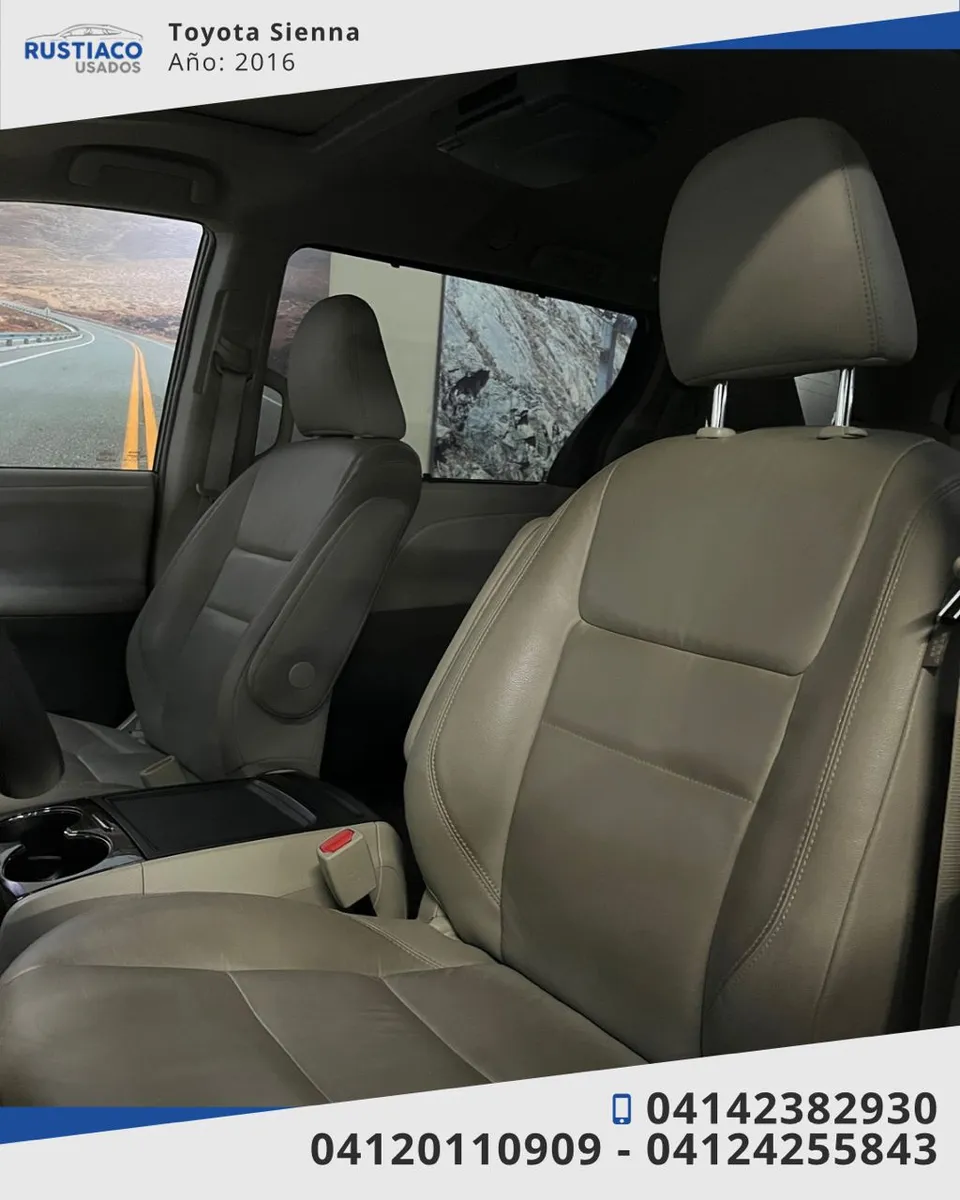 Toyota Sienna 2016 Blanco Caracas