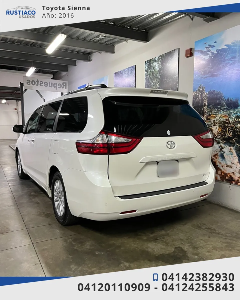 Toyota Sienna 2016 Blanco Caracas