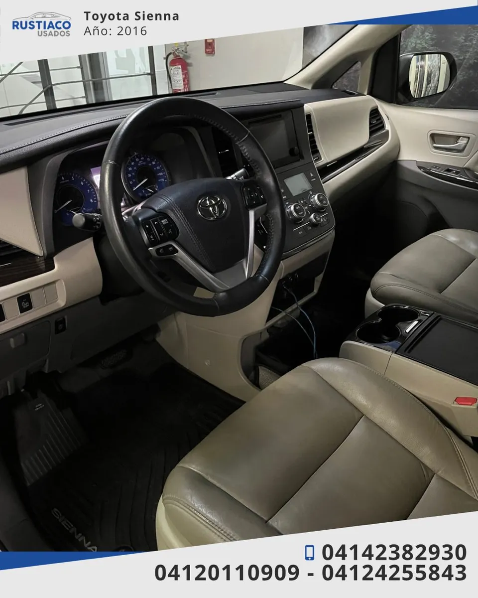 Toyota Sienna 2016 Blanco Caracas