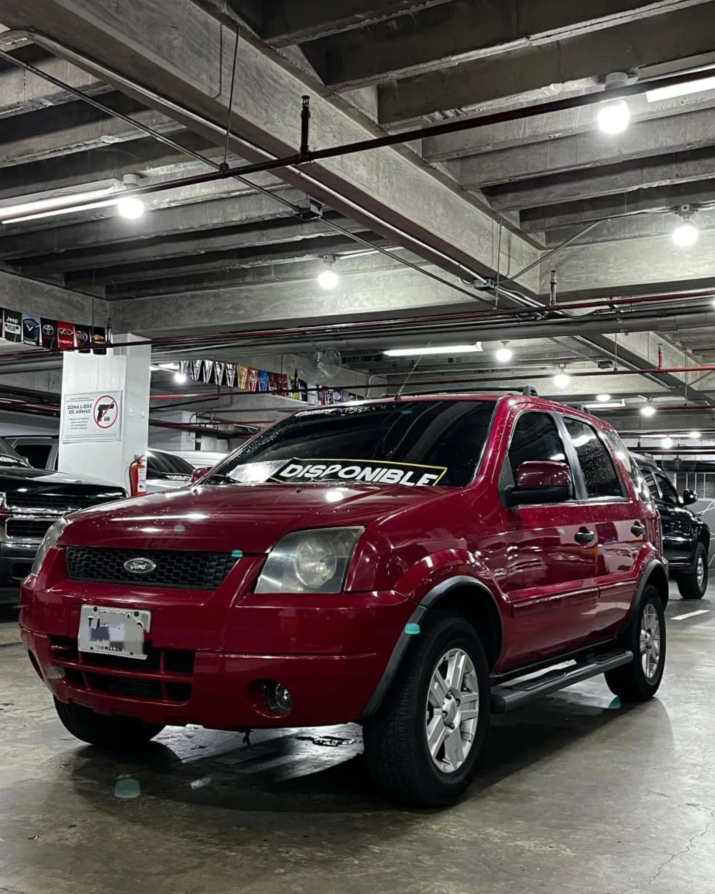 Ford Ecosport 2007 Rojo Caracas