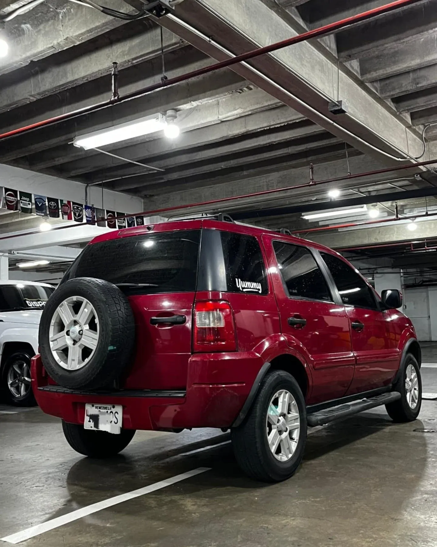 Ford Ecosport 2007 Rojo Caracas