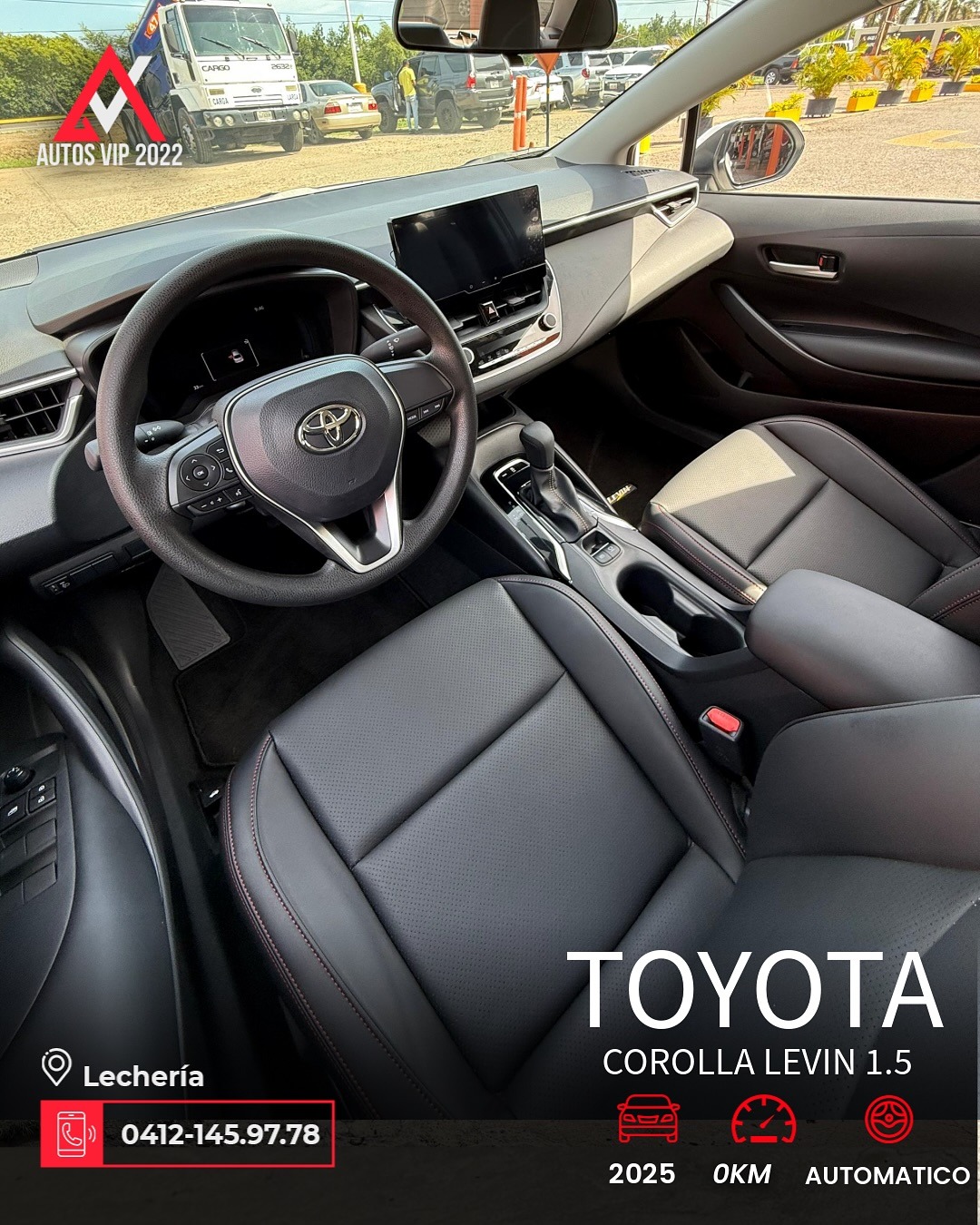 Toyota Corolla levin 2025 Blanco Lechería