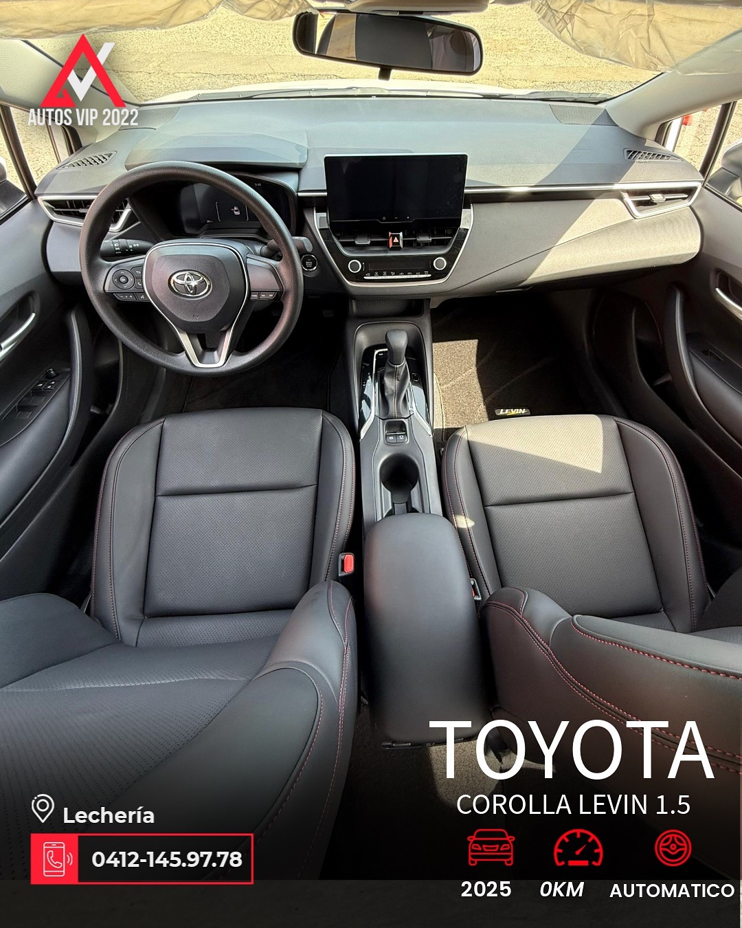 Toyota Corolla levin 2025 Blanco Lechería