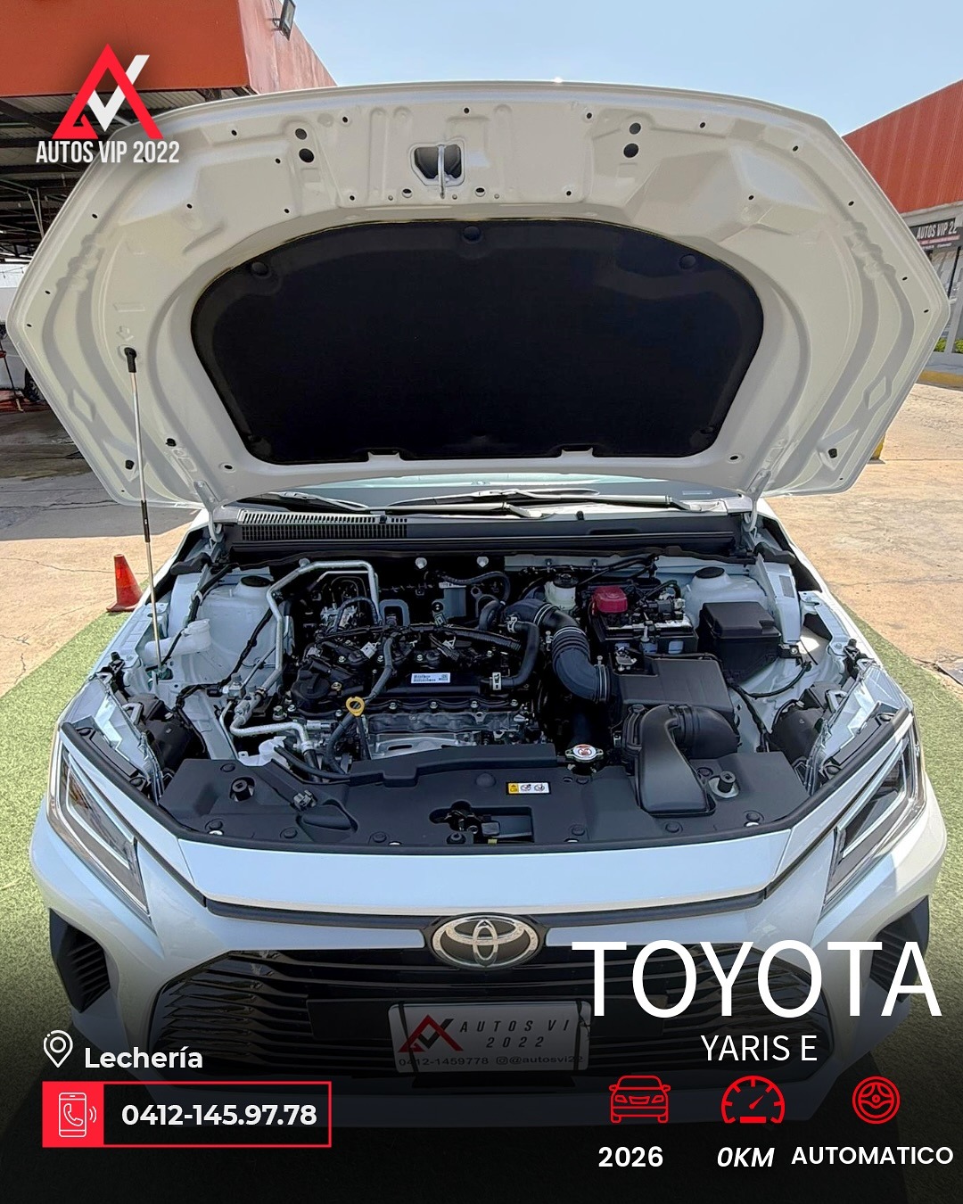 sedan Toyota Yaris E 2026 blanco3
