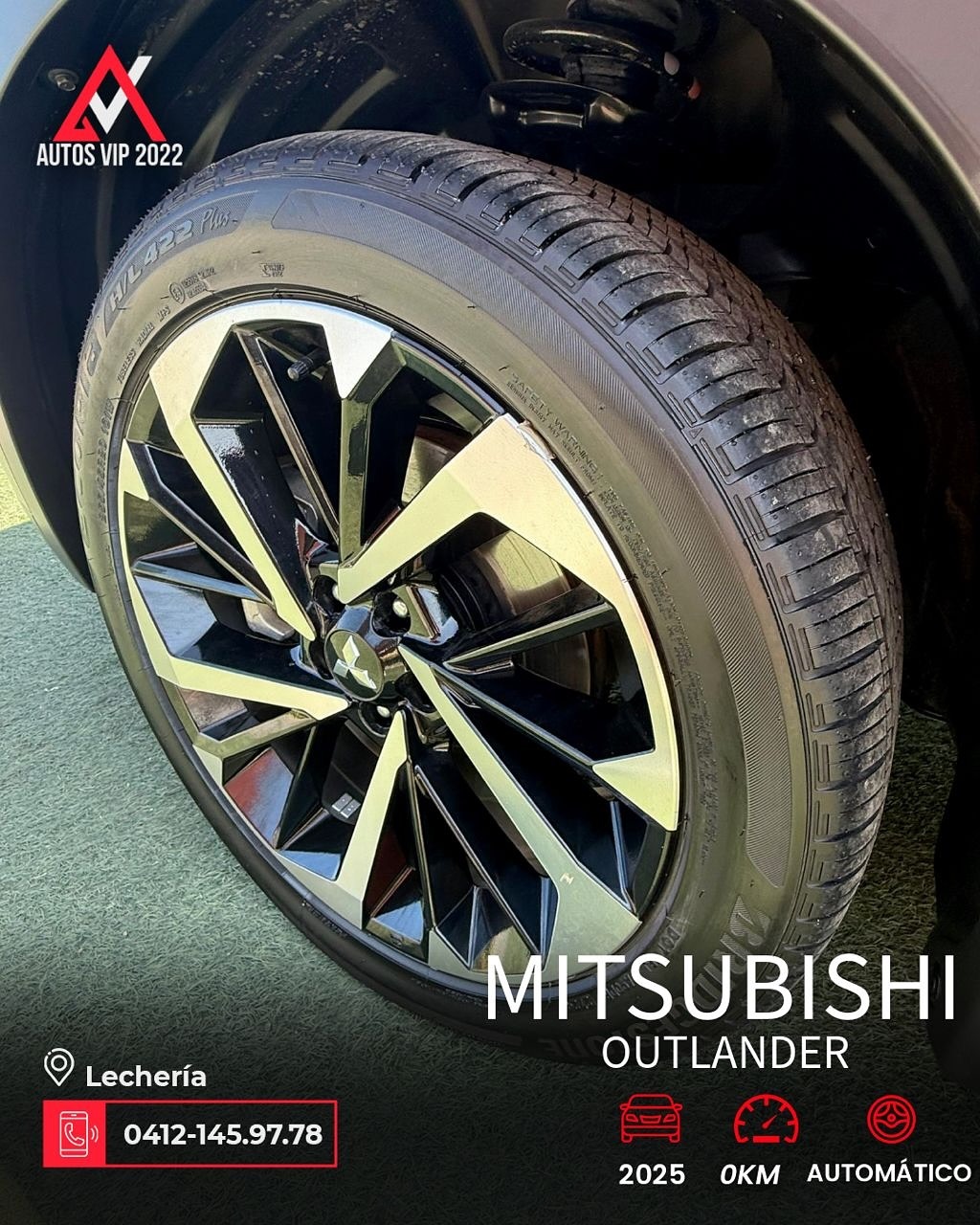 suv Mitsubishi Outlander 2025 negro11