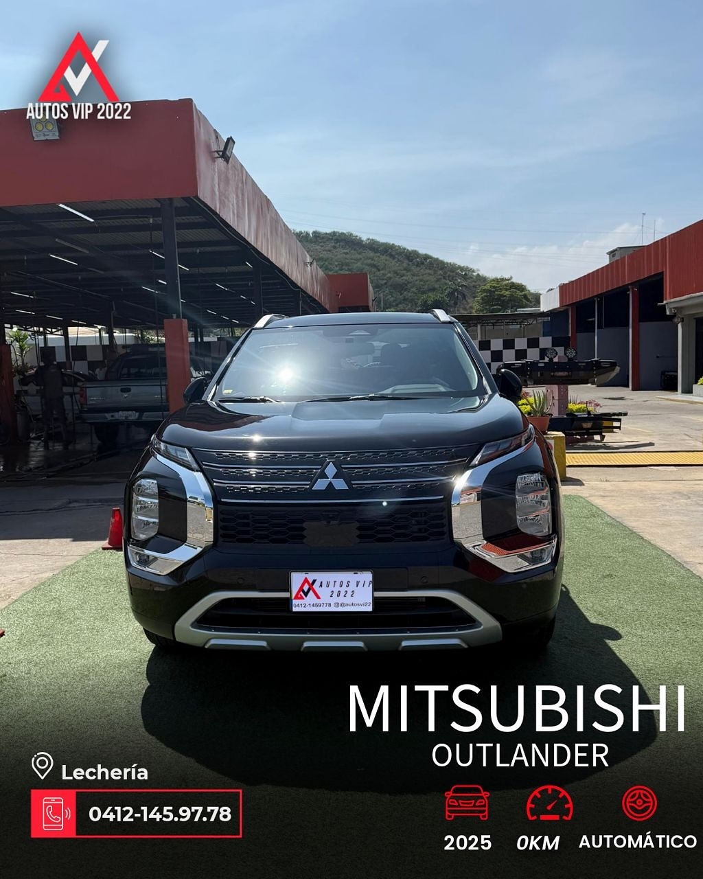 Mitsubishi Outlander 2025 Negro Lechería