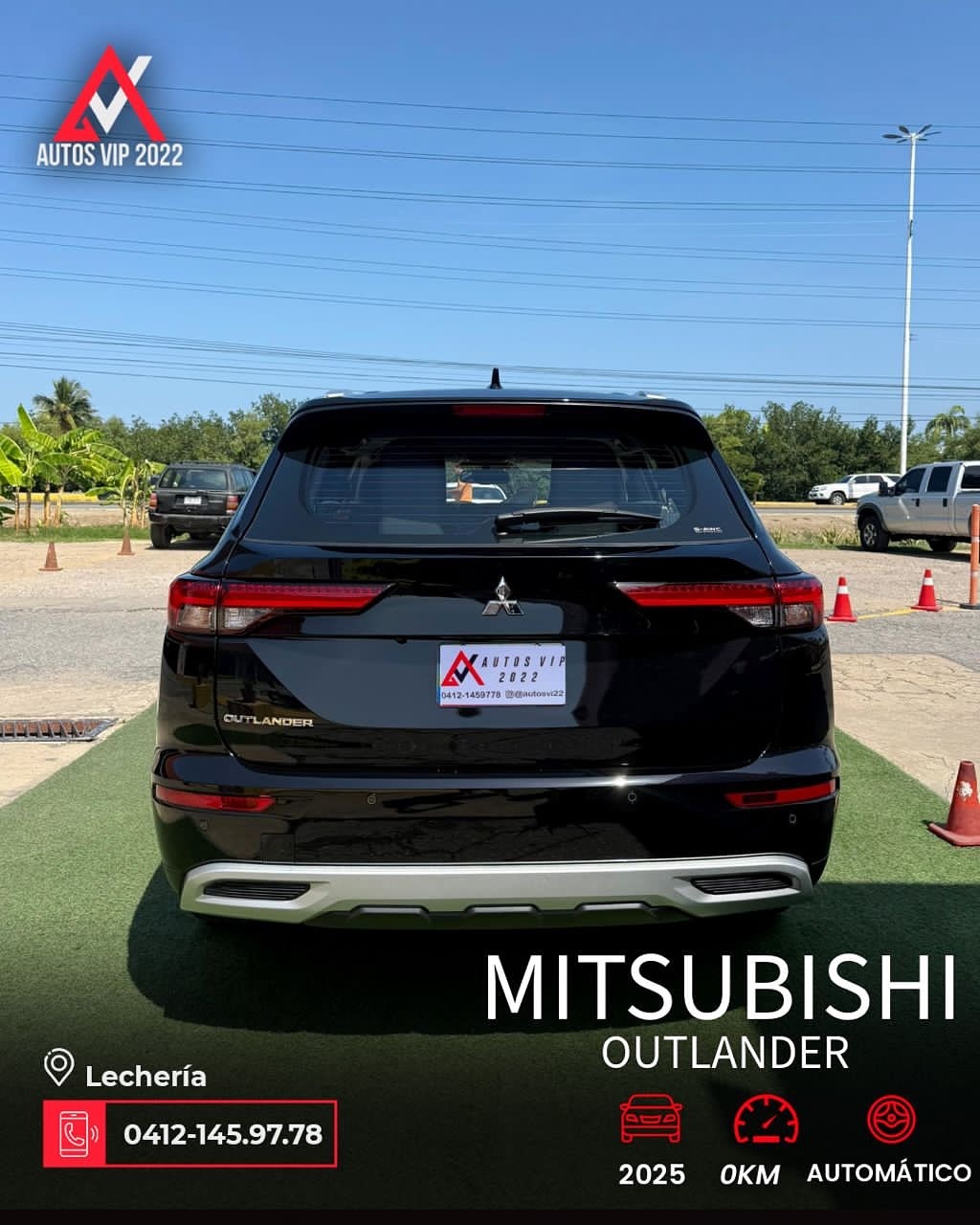 Mitsubishi Outlander 2025 Negro Lechería